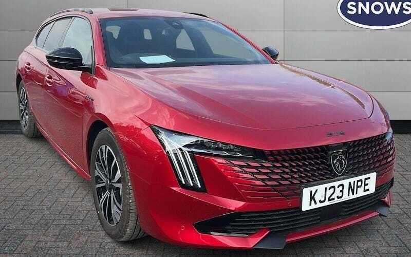 Red Used 2023 Peugeot 508 Allure Estate | £22,853 (Fair price) - Image 1/4