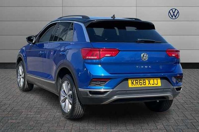 Used VW T-Roc Design 150 HP (110 kW) 2018 Blue SUV