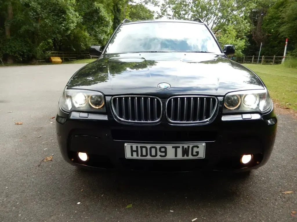 Used BMW X3 M Sport 2009 Sapphire black metallic SUV