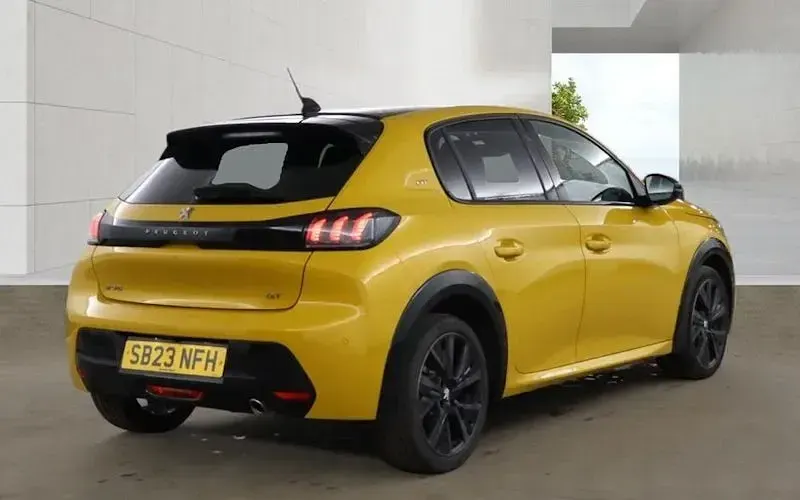Used Peugeot 208 GTi 102 HP (75 kW) 2023 Yellow Hatchback