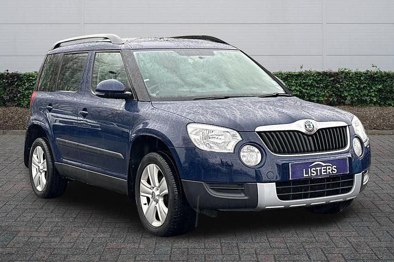 Used Skoda Yeti SE 105 HP (77 kW) 2013 Blue SUV