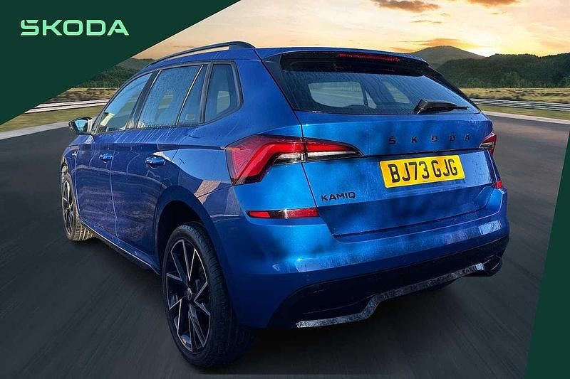 Used Skoda Kamiq Monte Carlo 148 HP (108 kW) 2023 Blue SUV