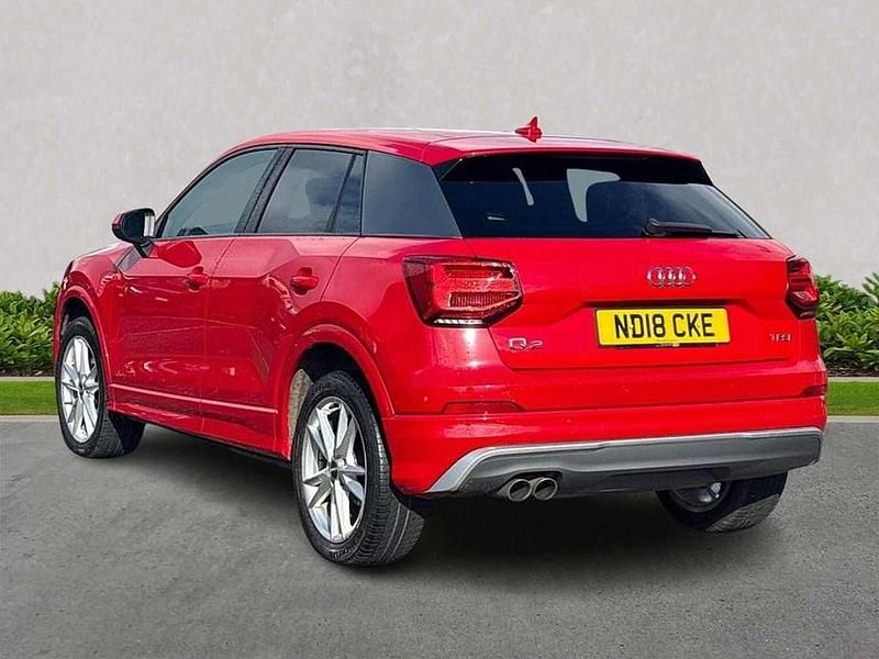 Used Audi Q2 S-Line 150 HP (110 kW) 2018 Red SUV