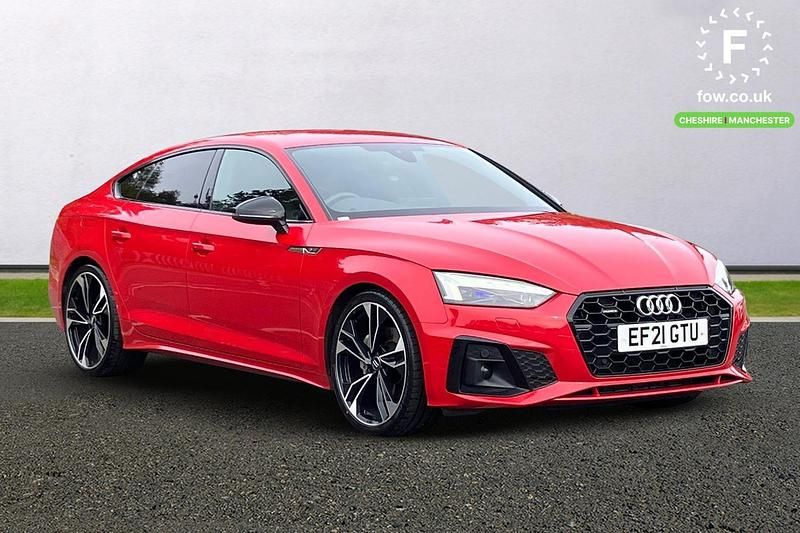 Red Used 2021 Audi A5 Comfort Coupe | £24,799 (Fair price) - Image 1/4