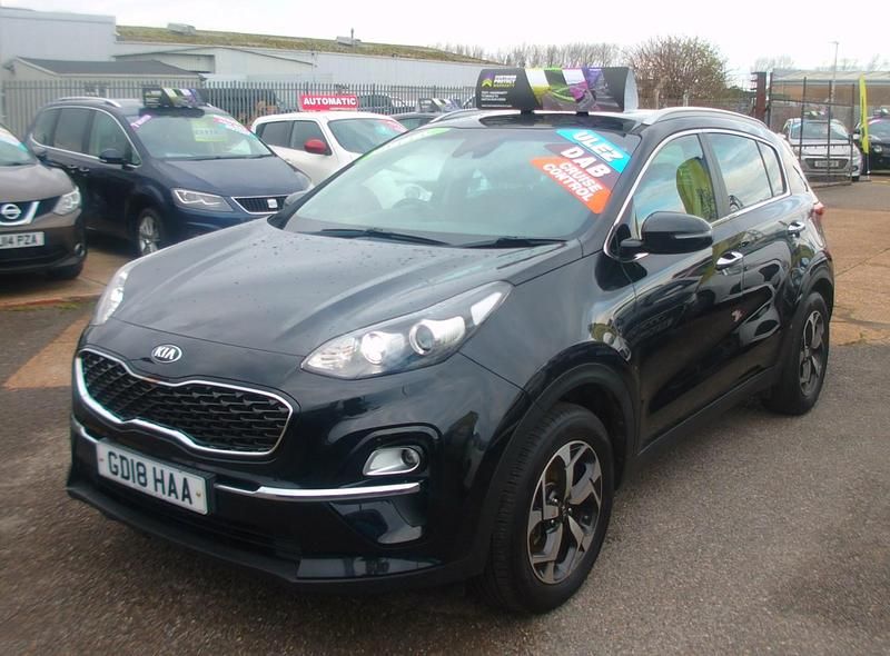 Used Kia Sportage 134 HP (98 kW) 2018 Black SUV