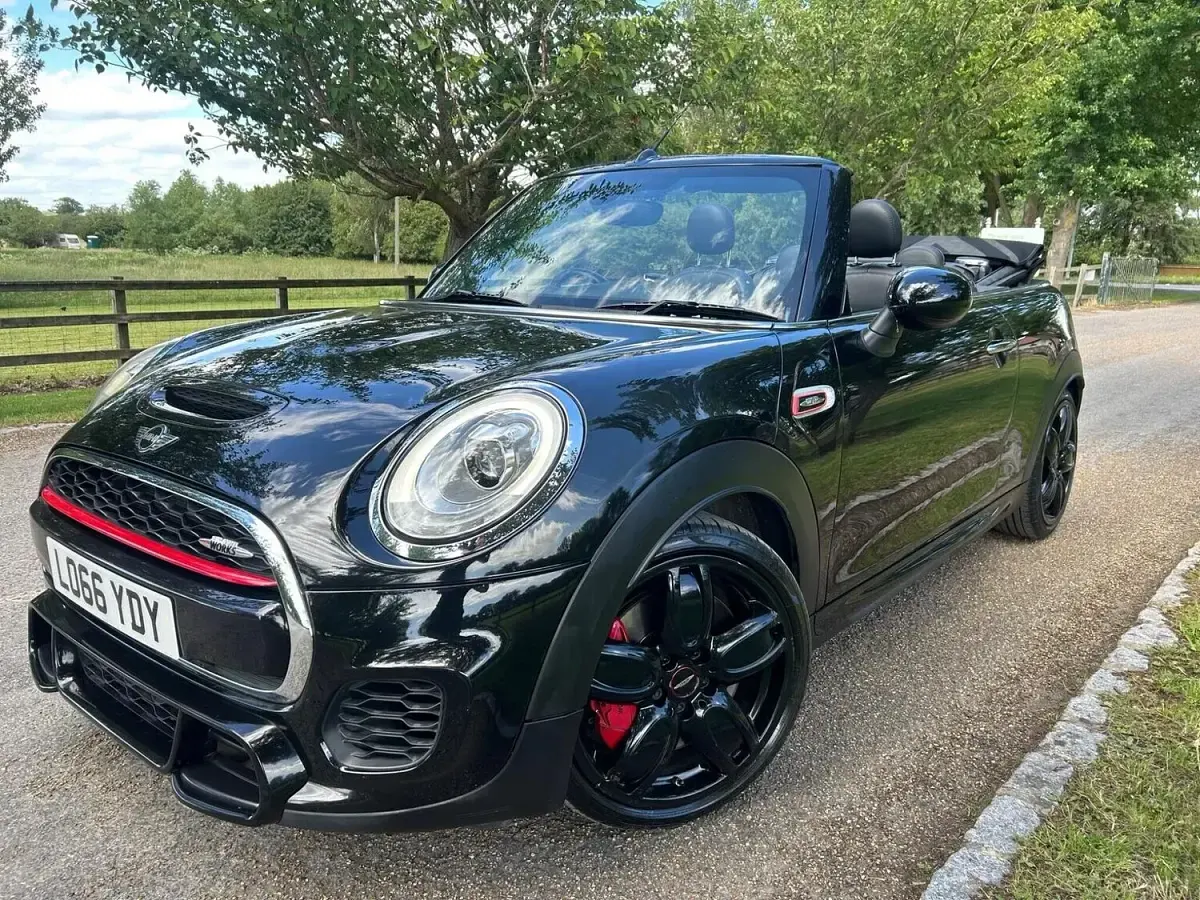 Used Mini John Cooper Works Cabriolet 2016 Black Cabriolet