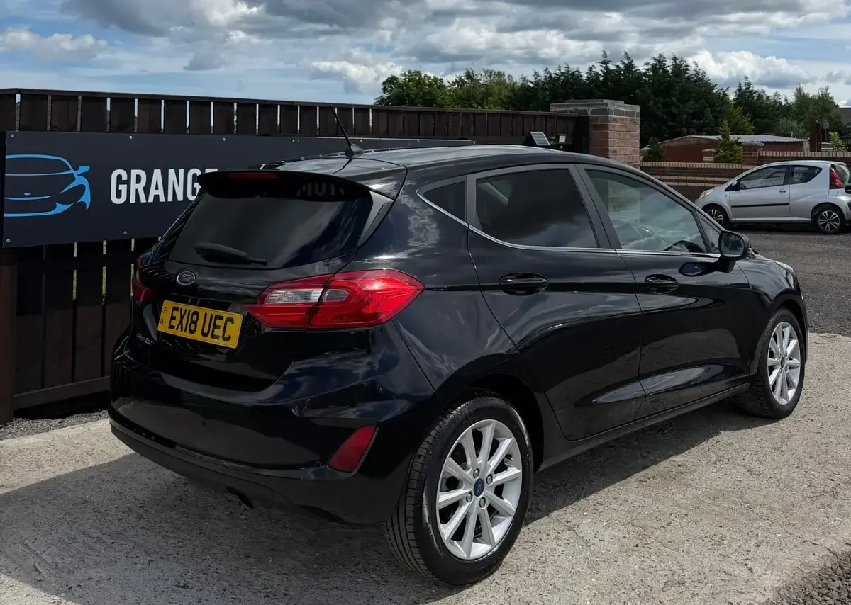 Used Ford Fiesta Titanium 120 HP (88 kW) 2018 Black Hatchback