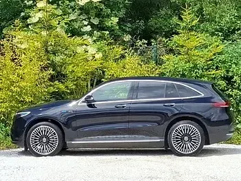 Used Mercedes EQC400 AMG Line Premium 300 kW (408 HP) 2023 Black SUV