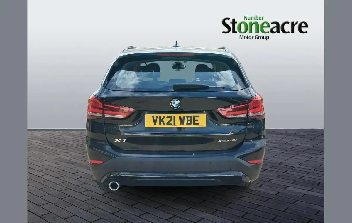 Used BMW X1 Sport Line 140 HP (102 kW) 2021 Black SUV