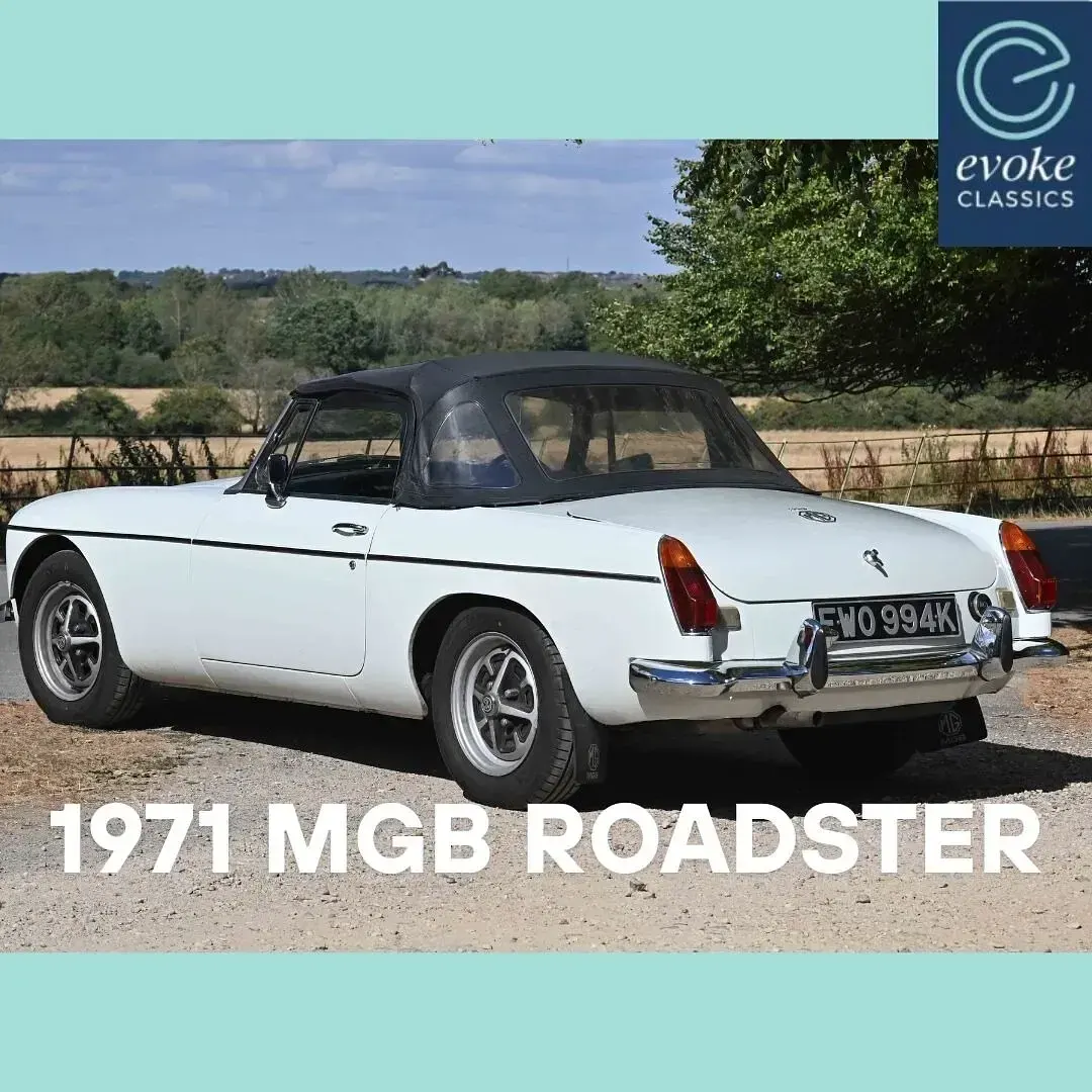 Used MG B 95 HP (69 kW) 1971 White Cabriolet