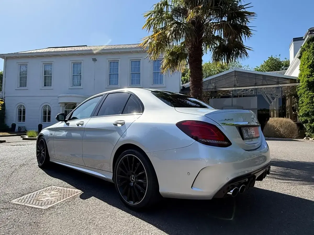 Used Mercedes C43 AMG Premium 390 HP (286 kW) 2018 Silver Sedan