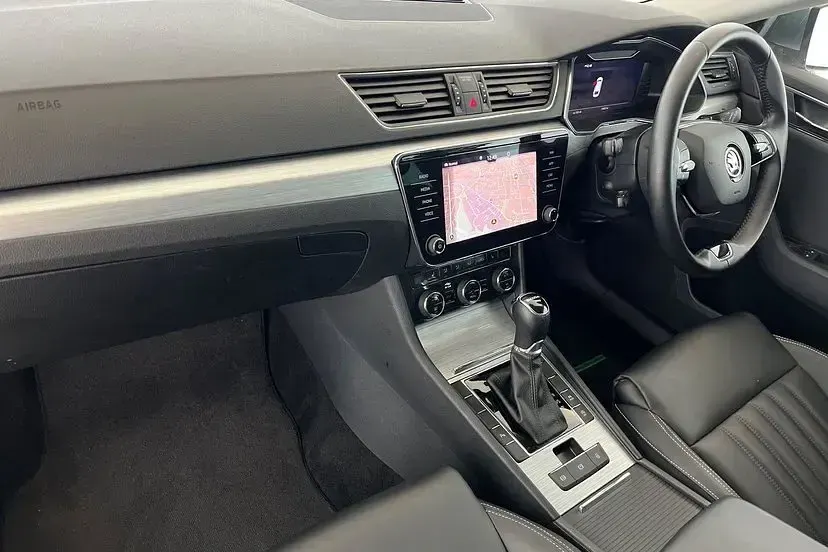 Used Skoda Superb SE Technology 150 HP (110 kW) 2023 Graphite grey Estate