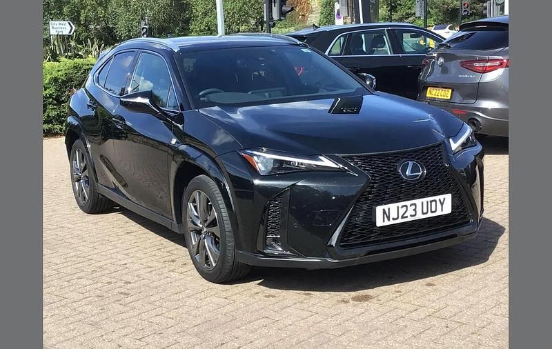Black Used 2023 Lexus UX 250h Sport Line SUV | £25,995 (A bit pricey) - Image 1/2