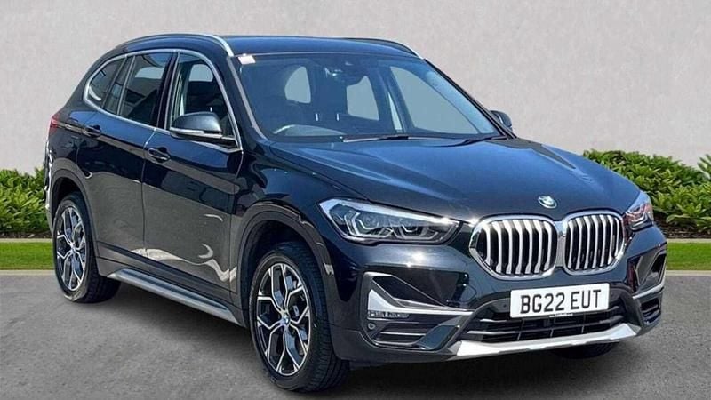 Black Used 2022 BMW X1 xLine SUV | £20,120 (Fair price) - Image 1/4