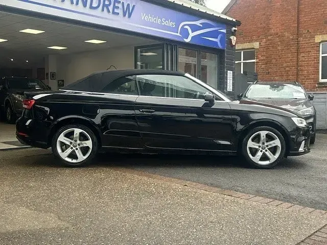 Used Audi A3 Cabriolet Sport 147 HP (108 kW) 2017 Black Cabriolet