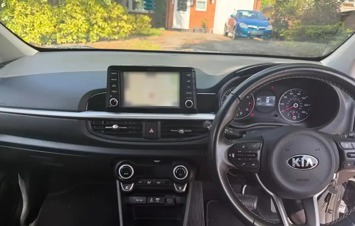 Used Kia Picanto 84 HP (61 kW) 2019 Black Hatchback