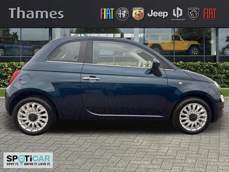 Blue Used 2024 Fiat 500 S Hatchback | £13,495 (Expensive) - Image 1/3