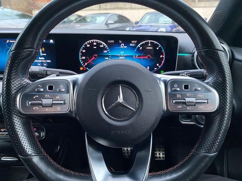 Used Mercedes A180 AMG Line Premium 116 HP (85 kW) 2019 Silver Hatchback