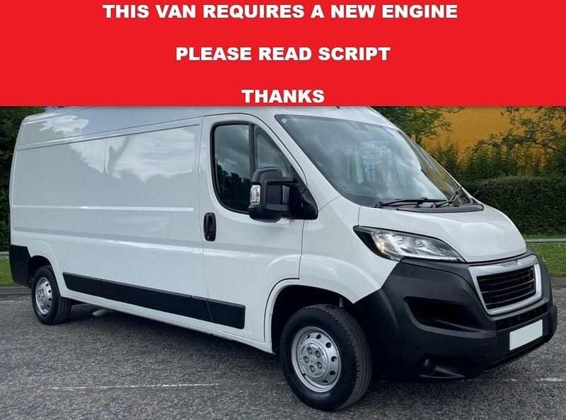 White Used 2019 Peugeot Boxer S Van | £3,000 (Super price) - Image 1/2