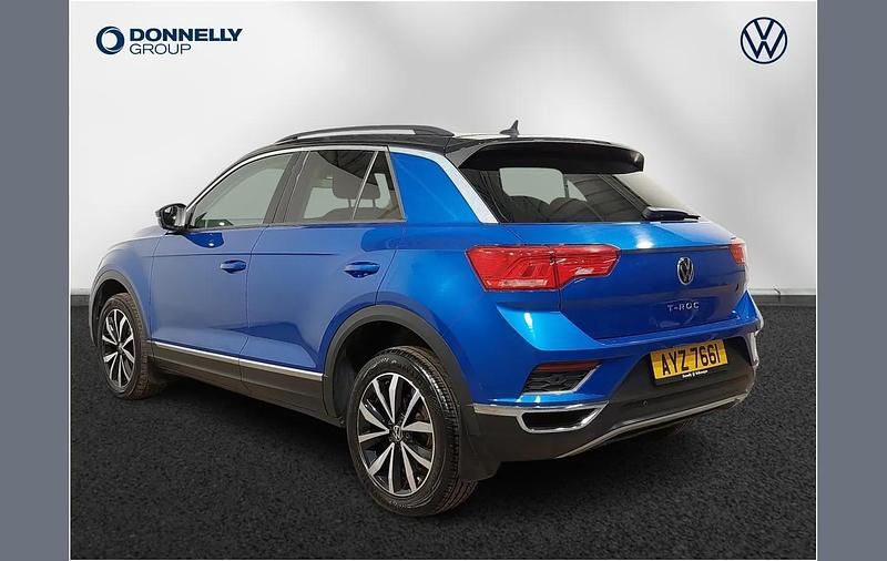 Used VW T-Roc Design 113 HP (83 kW) 2021 Blue SUV