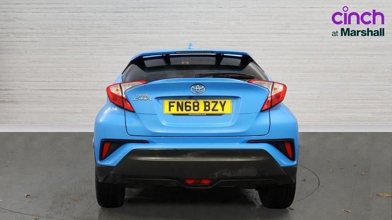 Used Toyota C-HR Design 115 HP (84 kW) 2018 Blue SUV