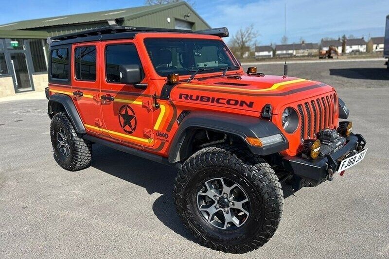 Used 2018 Jeep Wrangler Unlimited Rubicon SUV | £37,995 - Image 1/1