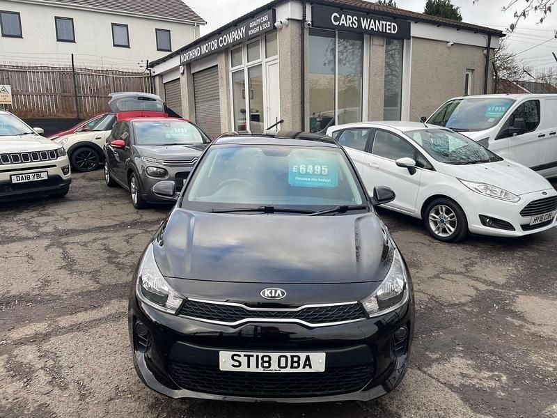Used Kia Rio 83 HP (61 kW) 2018 Black Hatchback