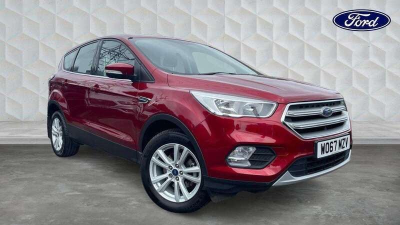 Red Used 2017 Ford Kuga Zetec SUV | £11,495 (Fair price) - Image 1/4