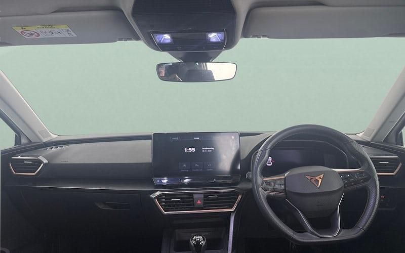 Used Cupra Leon 150 HP (110 kW) 2023 White Hatchback