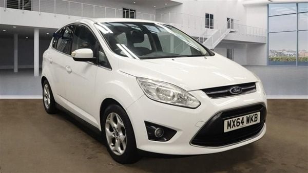 White Used 2014 Ford C-MAX Zetec MPV | £6,150 (A bit pricey) - Image 1/1