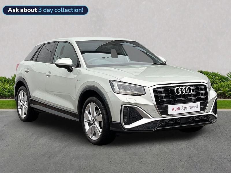Silver Used 2025 Audi Q2 S-Line SUV | £28,313 (A bit pricey) - Image 1/4