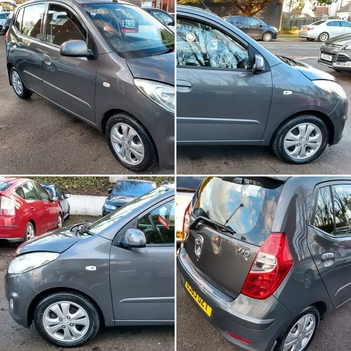 Used Hyundai i10 Style 85 HP (62 kW) 2013 Grey Hatchback