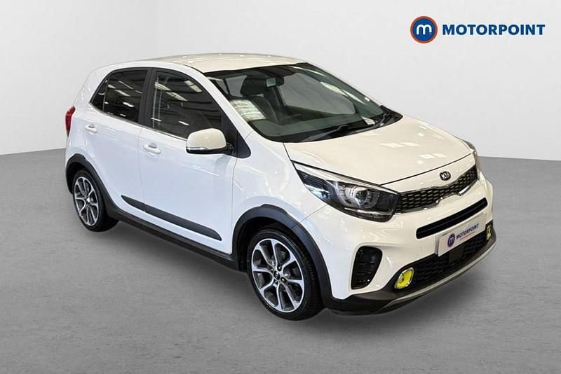 Used Kia Picanto X-Line 84 HP (61 kW) 2019 White Hatchback