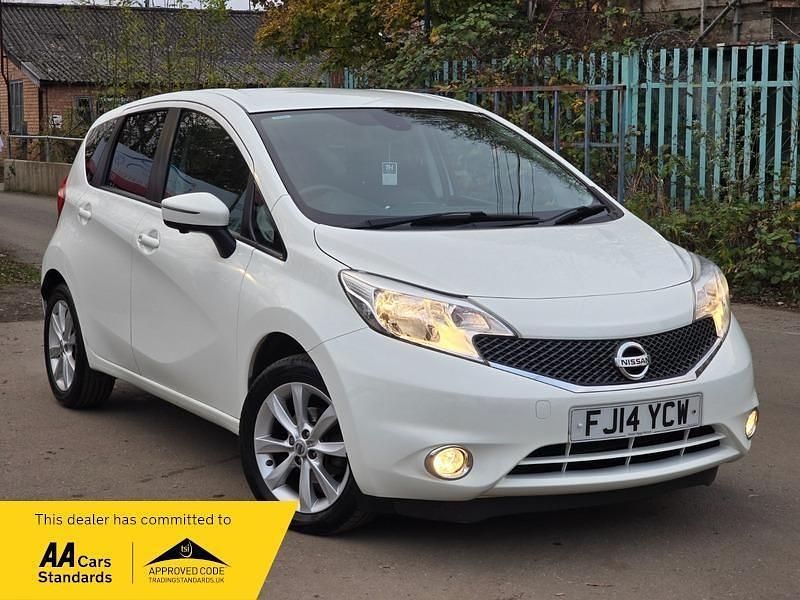 Used Nissan Note S 98 HP (72 kW) 2014 White MPV