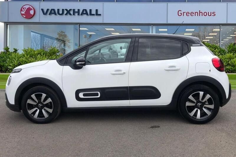 White Used 2023 Citroën C3 PureTech Hatchback | £13,789 (Good price) - Image 1/4