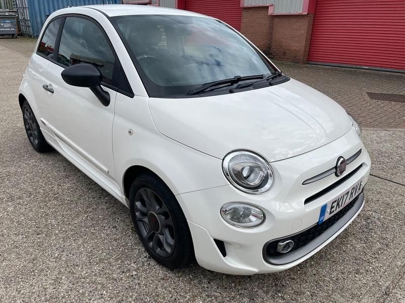 Used Fiat 500 S 69 HP (50 kW) 2017 White Hatchback