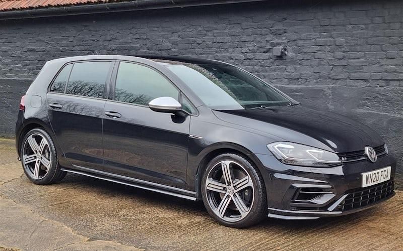 Used VW Golf VII R 300 HP (220 kW) 2020 Black Hatchback