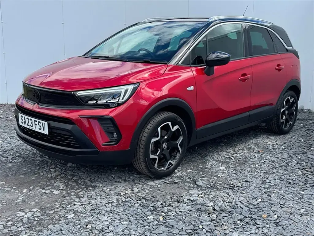 Used Vauxhall Crossland Ultimate 110 HP (80 kW) 2023 Red SUV
