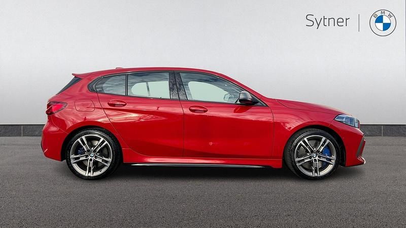 Used BMW M135 Shadowline 302 HP (222 kW) 2023 Red Hatchback