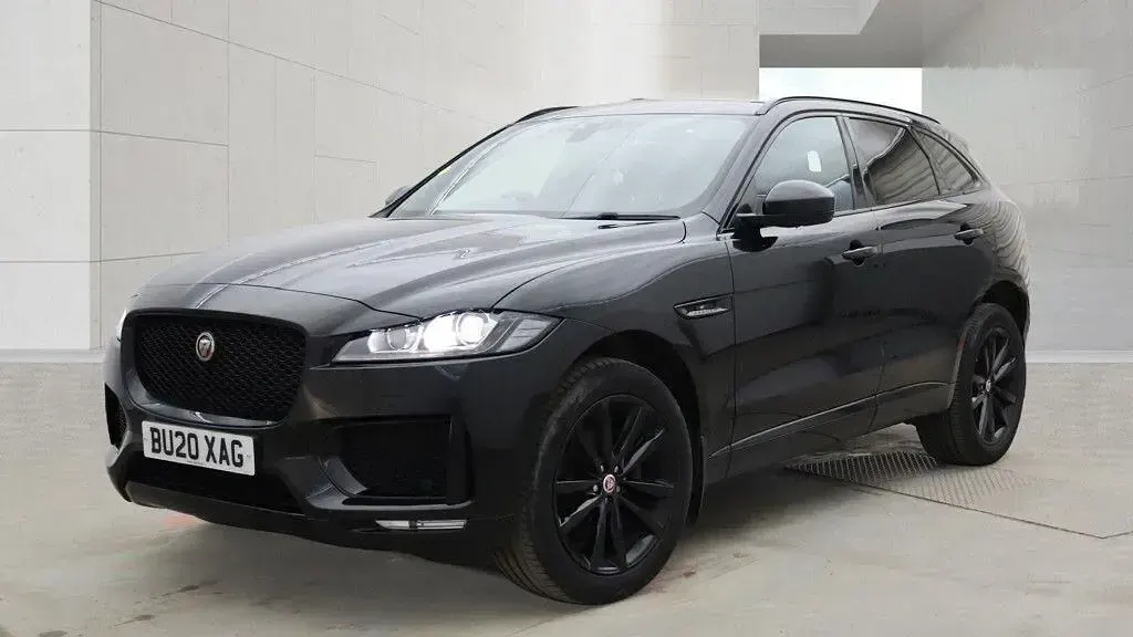 Second-hand Jaguar F-Pace Chequered Flag 2020 Negru SUV