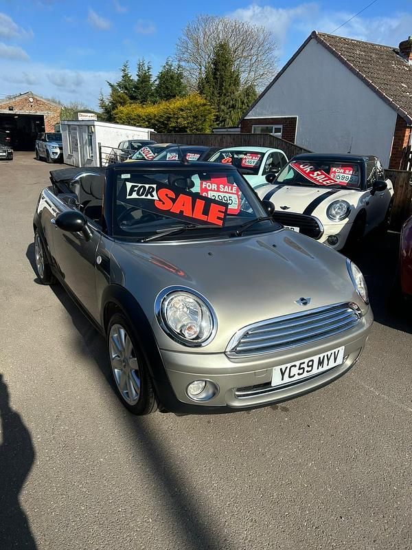 Used Mini Cooper Cabriolet 2009 Silver Cabriolet