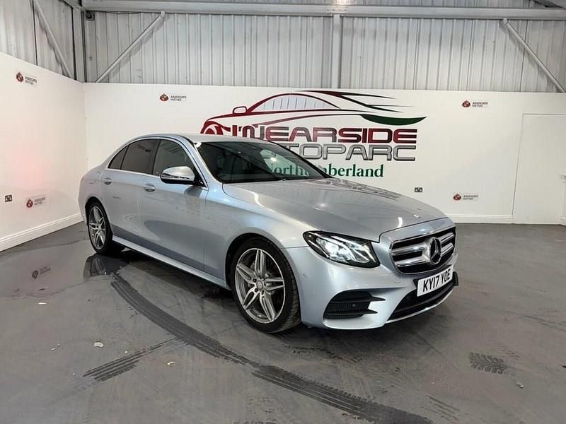 Silver Used 2017 Mercedes E220 AMG line Sedan | £14,299 (Fair price) - Image 1/4