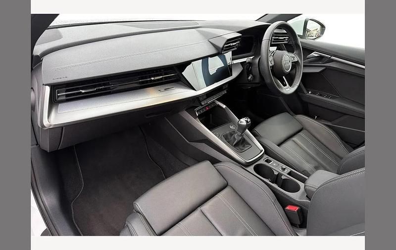 Used Audi A3 S-Line 110 HP (80 kW) 2024 Glacier white Hatchback