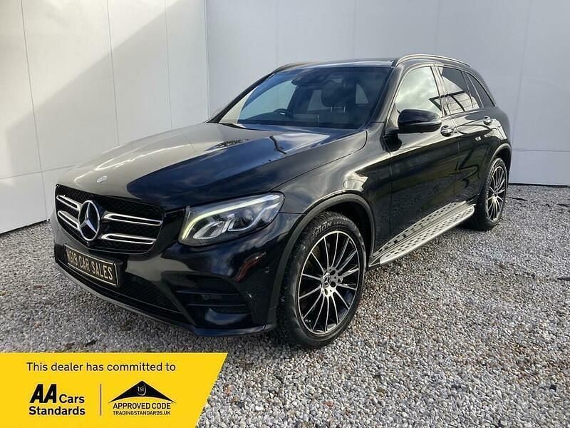 Used Mercedes GLC350 AMG line 2017 Black Estate