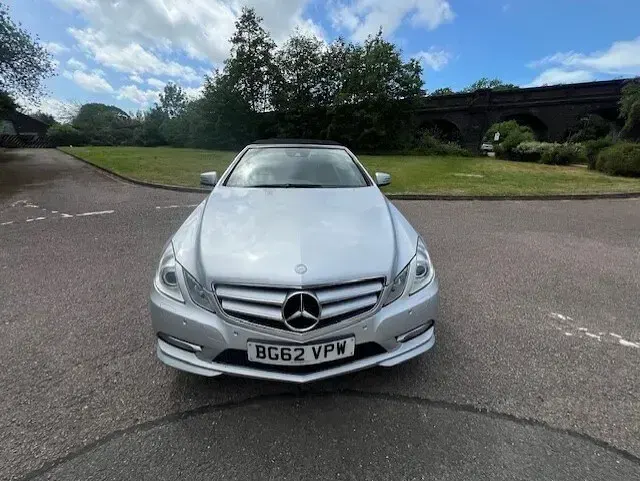 Used Mercedes E200 2012 Silver Cabriolet