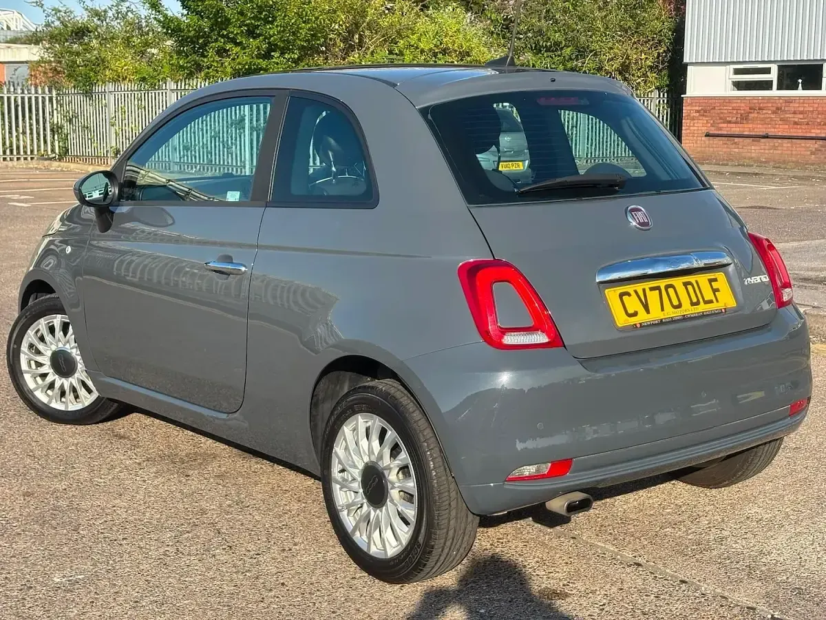 Used Fiat 500 Lounge 70 HP (51 kW) 2020 Grey Hatchback