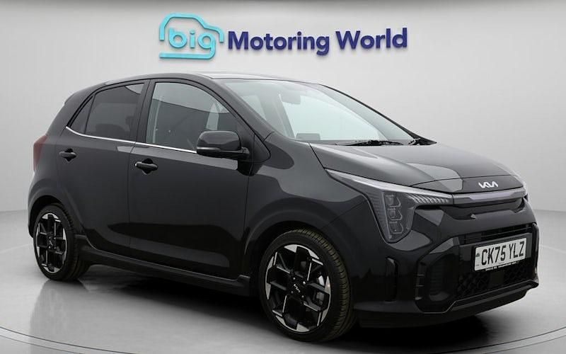 New Kia Picanto GT-Line S 69 HP (50 kW) 2025 Black Hatchback