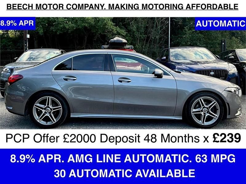 Grey Used 2020 Mercedes A180 Executive Sedan | £17,900 (Fair price) - Image 1/3