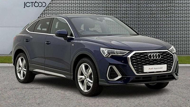 Blue Used 2024 Audi Q3 S-Line SUV | £32,171 (Fair price) - Image 1/4