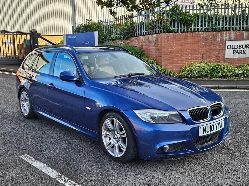 Blue Used 2010 BMW 318 M Sport Estate | £2,195 (Fair price) - Image 1/4